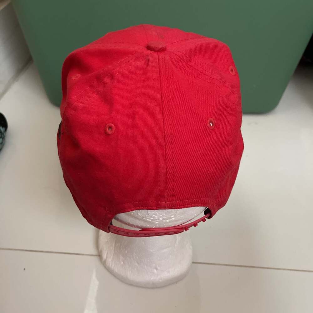 New Era Tampa Bay Buccaneers 9FIFTY Snapback Hat Red NFL Team Headwear - Picture 3 of 5